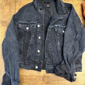 BDG Charcoal Denim Jacket